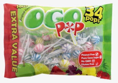 Ogo Sour Lollipops, HD Png Download, Transparent PNG