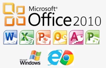 Logo Microsoft Office 2010, HD Png Download, Transparent PNG