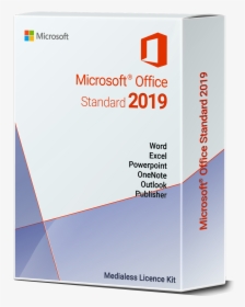 Microsoft Office 2019 Standard 1pc Download Licence - Microsoft Corporation, HD Png Download, Transparent PNG