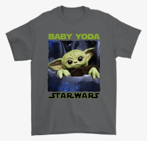 Disney Baby Yoda Cute Star Wars Shirts - Funny Star Wars Merch, HD Png Download, Transparent PNG