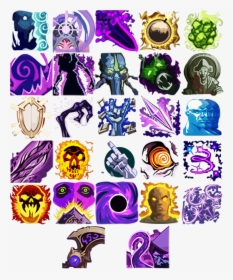 Shadow Priest Spell Icons, HD Png Download, Transparent PNG