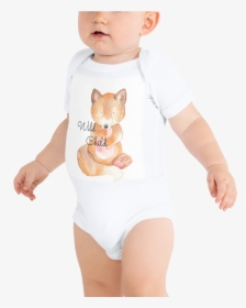 Wild Child Fox Unisex Baby Body Suit - Infant Bodysuit, HD Png Download, Transparent PNG