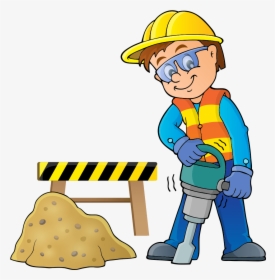 Construction Worker Clipart, HD Png Download, Transparent PNG