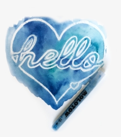 Keeping White In Watercolor Masking Flul - Heart, HD Png Download, Transparent PNG