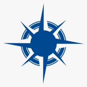 Bism Logo, Blue Compass - Navy Blue Compass Icon, HD Png Download, Transparent PNG