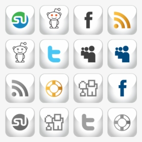 Social Media Icons Png, Transparent Png, Transparent PNG