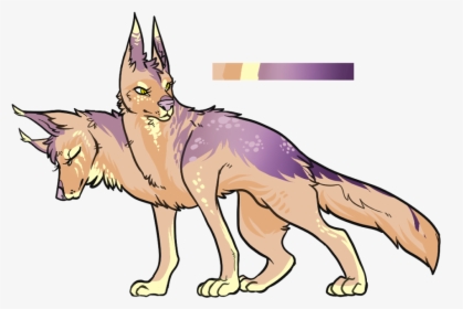 Sparkly German Shepherd Hellhound [open] - Cartoon, HD Png Download, Transparent PNG