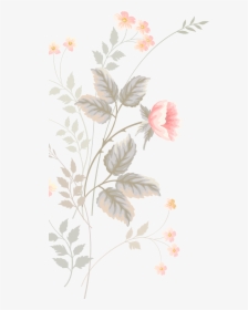 Pink Flower Pattern Watercolor Design Floral Flowers - Flower Background Portrait 2000 * 2000, HD Png Download, Transparent PNG