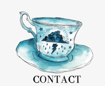 Contact Icon - Teacup, HD Png Download, Transparent PNG