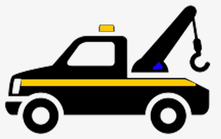 Clipart Tow Truck Towing A Car Vector Royalty Free - Vector Tow Truck Png, Transparent Png, Transparent PNG