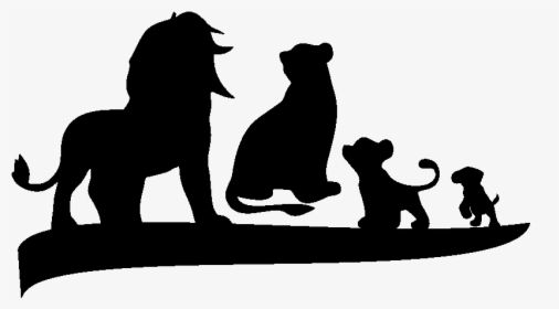 Silhouette Pumbaa Wall Decal Clip Art - Silueta Timon Y Pumba, HD Png Download, Transparent PNG