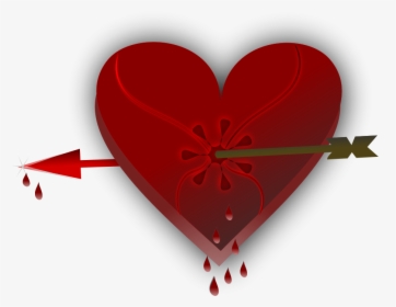 Broken Heart 3 Svg Clip Arts - Animated Moving Broken Heart, HD Png Download, Transparent PNG