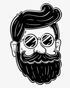Monster Beard Drawing, HD Png Download, Transparent PNG