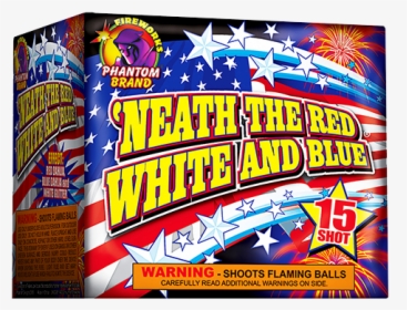 200 Gram Firework Repeater Neath The Red White And - Graphic Design, HD Png Download, Transparent PNG