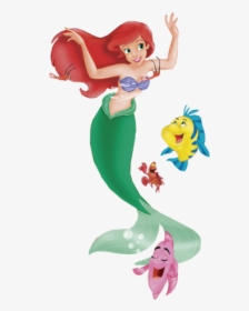 Ariel Vector The Little Mermaid - Little Mermaid Characters Png, Transparent Png, Transparent PNG