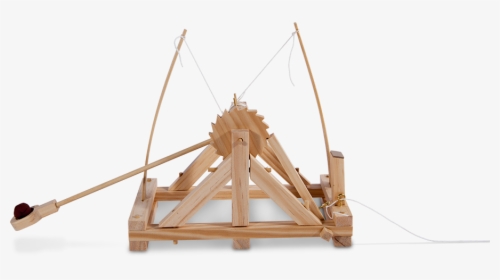 Leonardo Da Vinci Catapult - Da Vinci's Catapult Side View, HD Png Download, Transparent PNG
