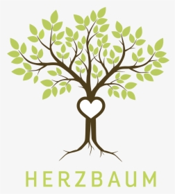 Transparent Herbst Baum Clipart - Tree With Roots Business Cards, HD Png Download, Transparent PNG
