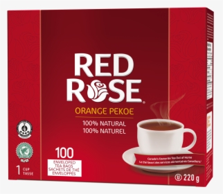 Red Rose Tea 100, HD Png Download, Transparent PNG
