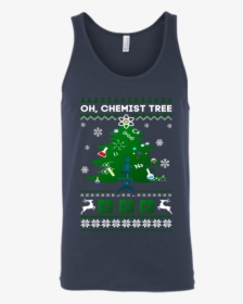 Oh Chemistry Tree Science Christmas Ugly Sweater Gift - Christmas Jumper, HD Png Download, Transparent PNG
