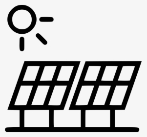 Solar Panel Sun Energy Eco - Solar Panels Cartoon Png, Transparent Png, Transparent PNG