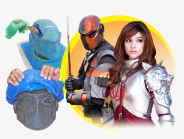 Transparent Plastics Cosplay - Action Figure, HD Png Download, Transparent PNG
