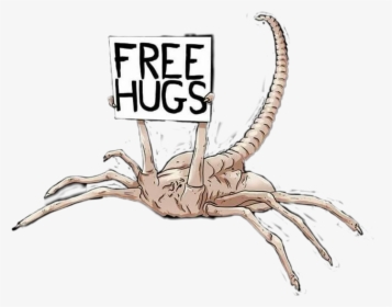 Alien Facehugger Free Face Hugs, HD Png Download, Transparent PNG