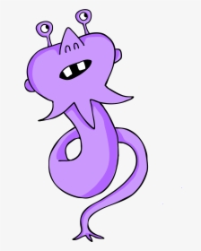 Transparent Xenomorph Png - Purple Cartoon Aliens, Png Download, Transparent PNG