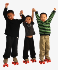 African American Children Png - Person Roller Skating Png, Transparent Png, Transparent PNG