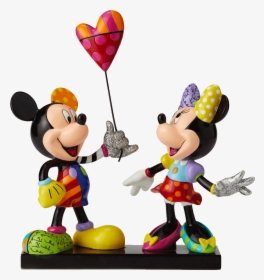 Mickey & Minnie Limited Edition - Romero Britto Mickey And Minnie Limited Edition, HD Png Download, Transparent PNG