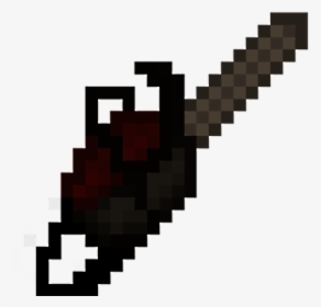Chainsaw Minecraft, HD Png Download, Transparent PNG