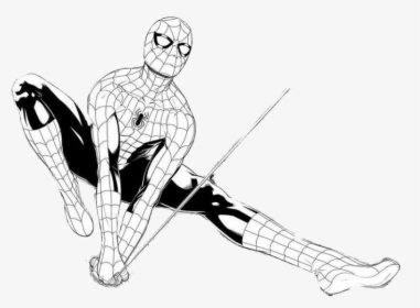 #hombre Araña - Sketch, HD Png Download, Transparent PNG