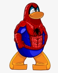 Hombre Araña - Spider Man Club Penguin, HD Png Download, Transparent PNG