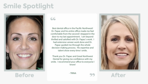 Smile Spotlight Template1 - Girl, HD Png Download, Transparent PNG