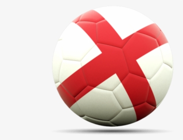 Download Flag Icon Of England At Png Format - Football With England Flag, Transparent Png, Transparent PNG