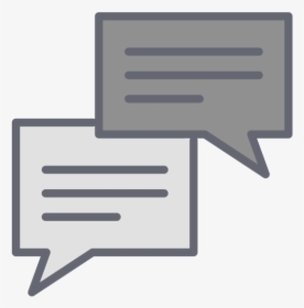 Dialogue Icon-01 - Sign, HD Png Download, Transparent PNG