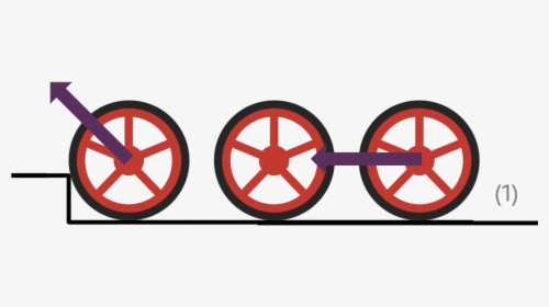 By Pulling Over The Obstacle With Its Front Wheel And - Circle, HD Png Download, Transparent PNG