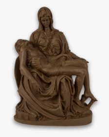 Resin Statue Of The Pieta Of Michelangelo - Statue, HD Png Download, Transparent PNG