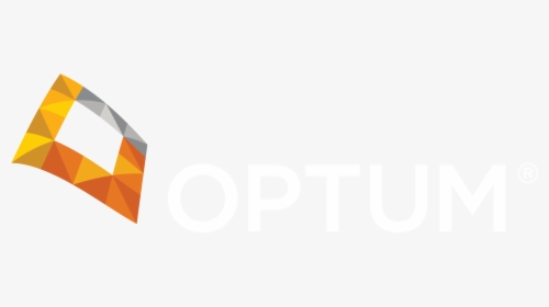 Optum White Logo Png, Transparent Png, Transparent PNG