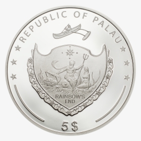 Palau - 2019 - 5 Dollars - Ounce Of Luck 2019 Four, HD Png Download, Transparent PNG