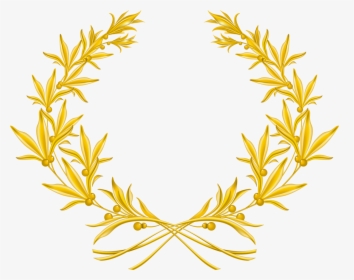Catnip Drawing Herbal Wreath - Golden Olive Branch Vector, HD Png Download, Transparent PNG