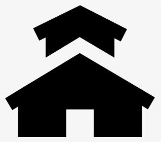 School House Icon, HD Png Download, Transparent PNG