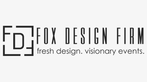 Fox Design Firm Logo - Black-and-white, HD Png Download, Transparent PNG