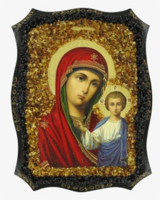 Orthodox Icon Kazan Mother Of God - Maria, HD Png Download, Transparent PNG