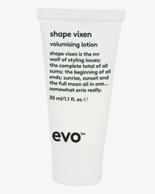 Evo Shape Vixen Volumising Lotion Mini 30ml - Sunscreen, HD Png Download, Transparent PNG
