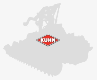 This Is A Silhouette Of A Kuhn Product - Kuhn, HD Png Download, Transparent PNG