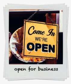 Ely Is Open For Business - Restaurant Opening, HD Png Download, Transparent PNG