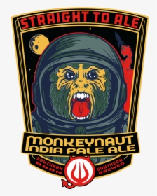 Straight To Ale Monkeynaut Beer, HD Png Download, Transparent PNG