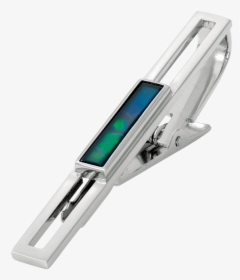 925 Sterling Silver Rectangle Isaac Tie Bar By Korite - Gadget, HD Png Download, Transparent PNG