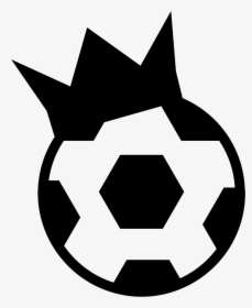 Sportive Award Symbol Of A Soccer Ball With A Crown - Soccer Award Svg, HD Png Download, Transparent PNG
