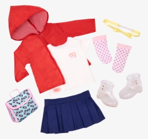 Rainy Recess School Outfit - Our Generation, HD Png Download, Transparent PNG